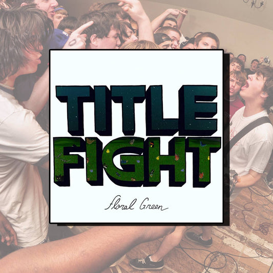 Title Fight Floral Green Album Vinyl Sticker