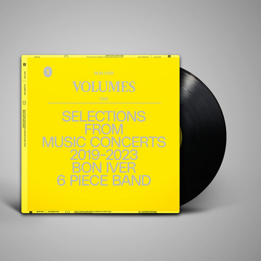 Bon Iver - VOLUMES: ONE "SELECTIONS FROM MUSIC CONCERTS 2019-2023 BON IVER 6 PIECE BAND" (LP)