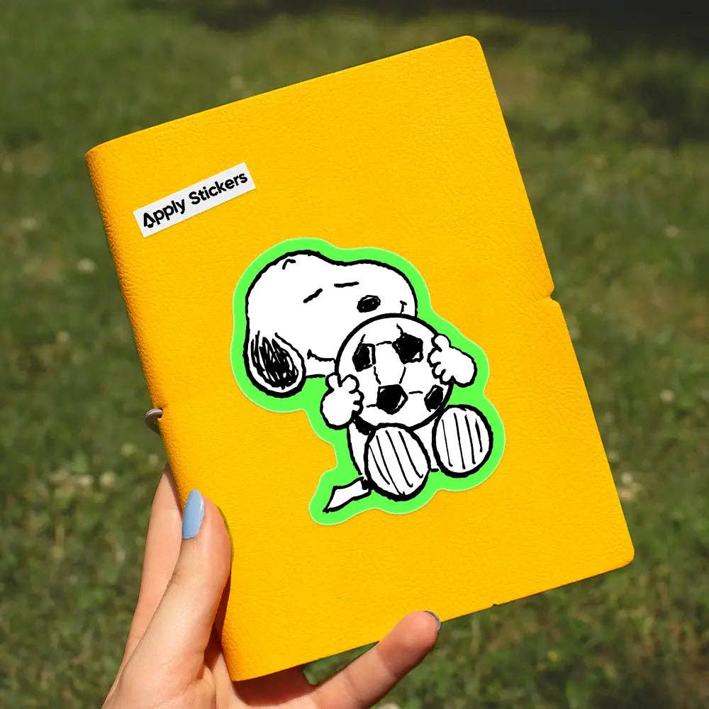 Soccer Snoopy - Die-Cut Sticker (World Cup)