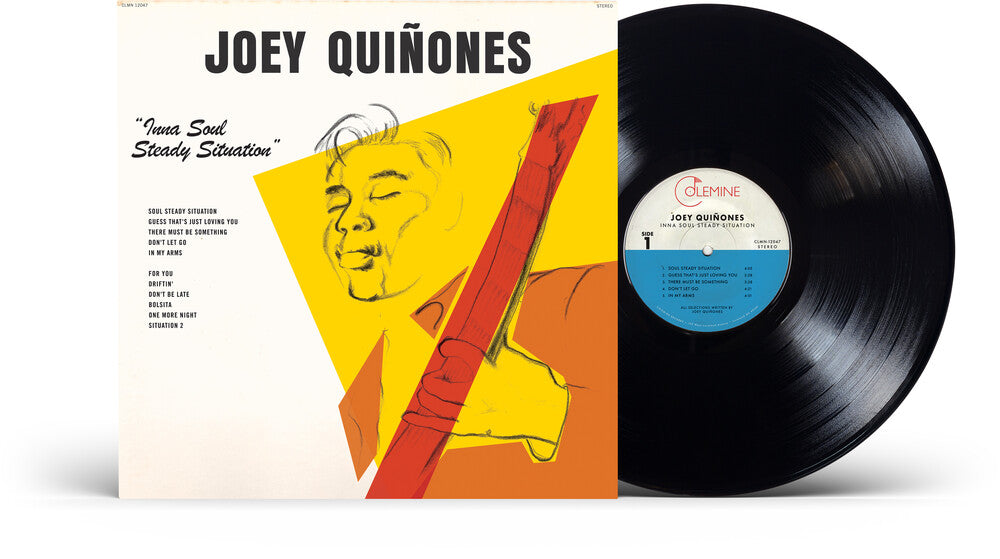 the album cover for Joey Quinones - Inna Soul Steady Situation