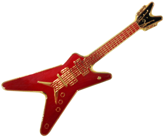 Dean ML Electric Guitar for Musician Guitarist - Enamel Pin