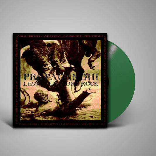 Propagandhi - LESS TALK, MORE ROCK (Olive Green) (LP)
