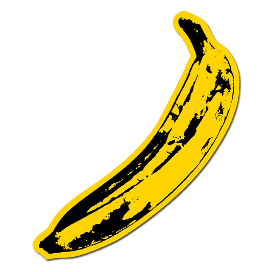 Big Banana By Andy Warhol - Die-Cut Sticker