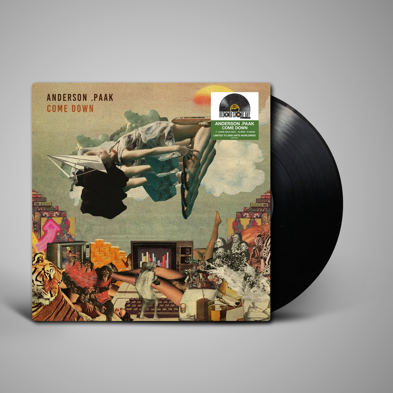 Anderson .Paak - Come Down 7” RSD 2025 Anderson .Paak - Come Down – Resident Vinyl