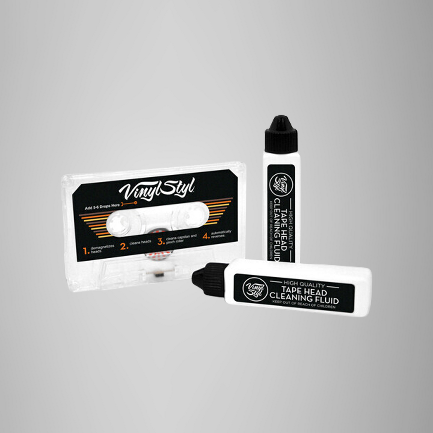 Audio Cassette Head Cleaner & Demagnetizer