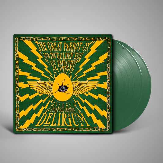 Claypool Lennon Delirium - The Great Parrot-Ox and the Golden Egg of Empathy (Opaque Green with 24 Page Comic Book) (LP)