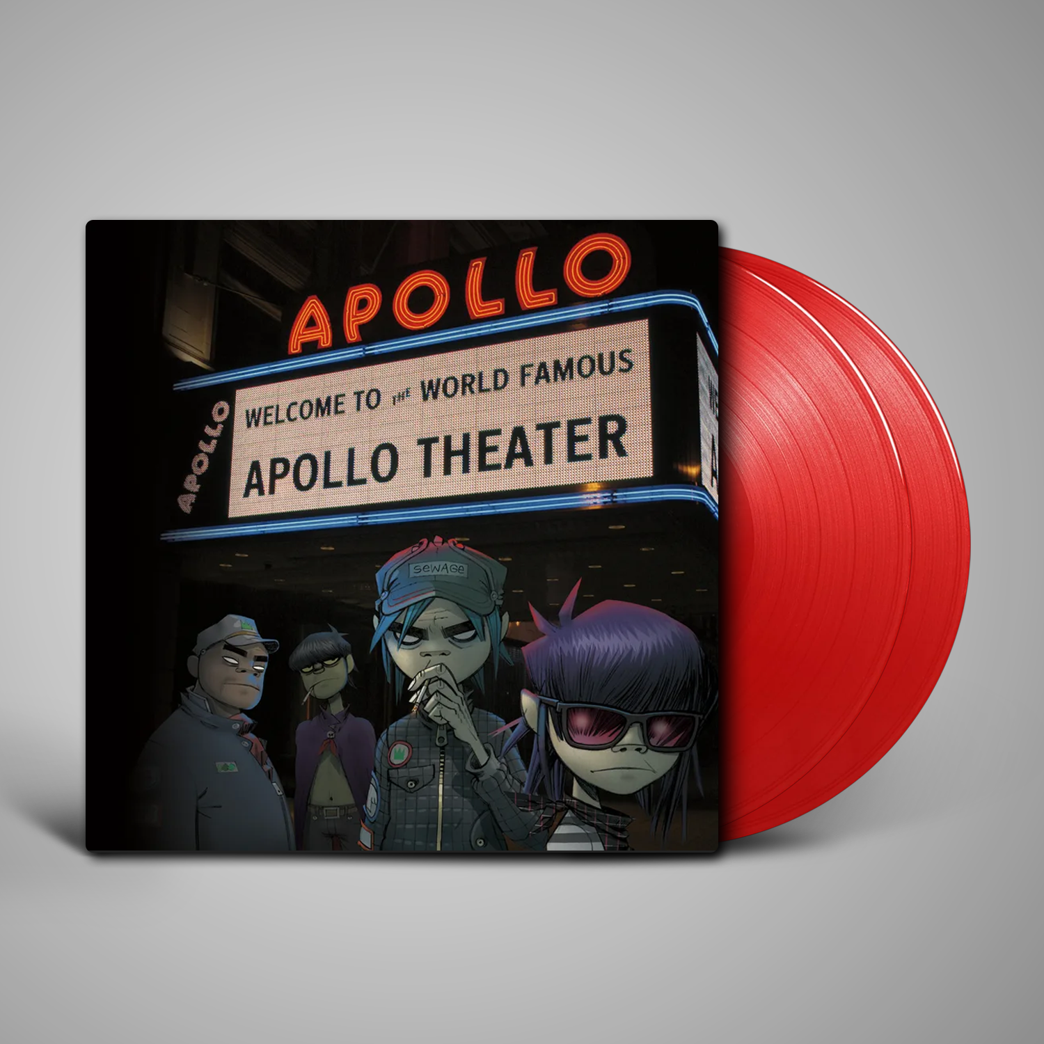 Gorillaz レコード　Demon Days Live From ゴリラズ gorillaz-demon-days-live-from-