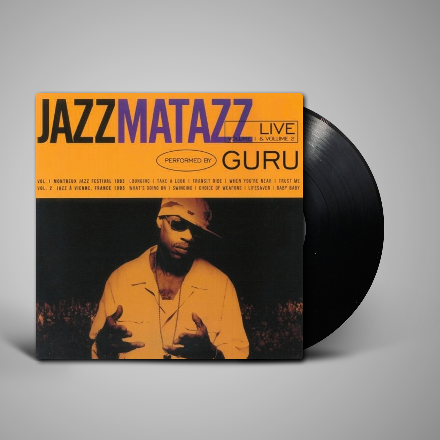 Guru - Jazzmatazz Live Vol 1 & 2 – Resident Vinyl