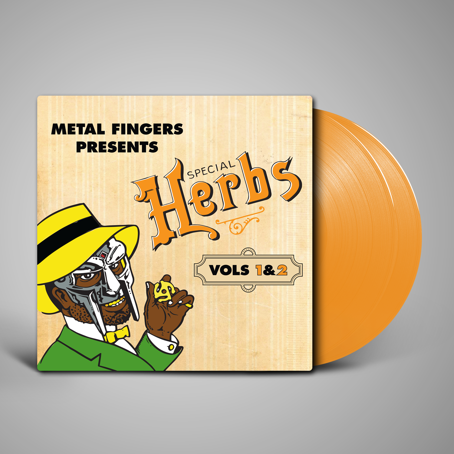 デ*ン様 MF DOOM / Special Herbs 4,5,6 アナログレ MF Doom - Metal Fingers Presents: Special Herbs Vol. 1 & 2