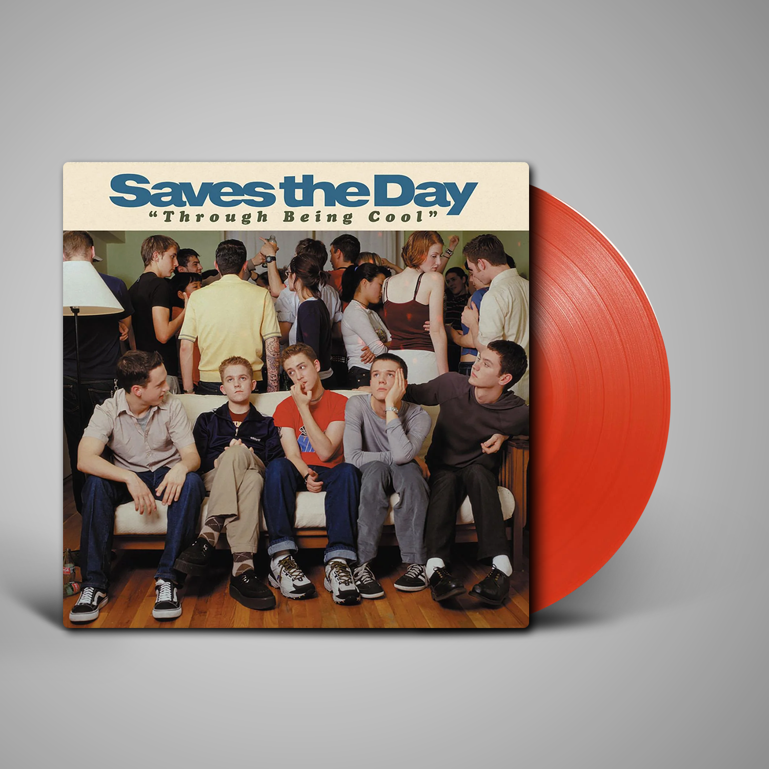 Saves The Day - Through Being Cool (flame Red Vinyl) – Resident Vinyl