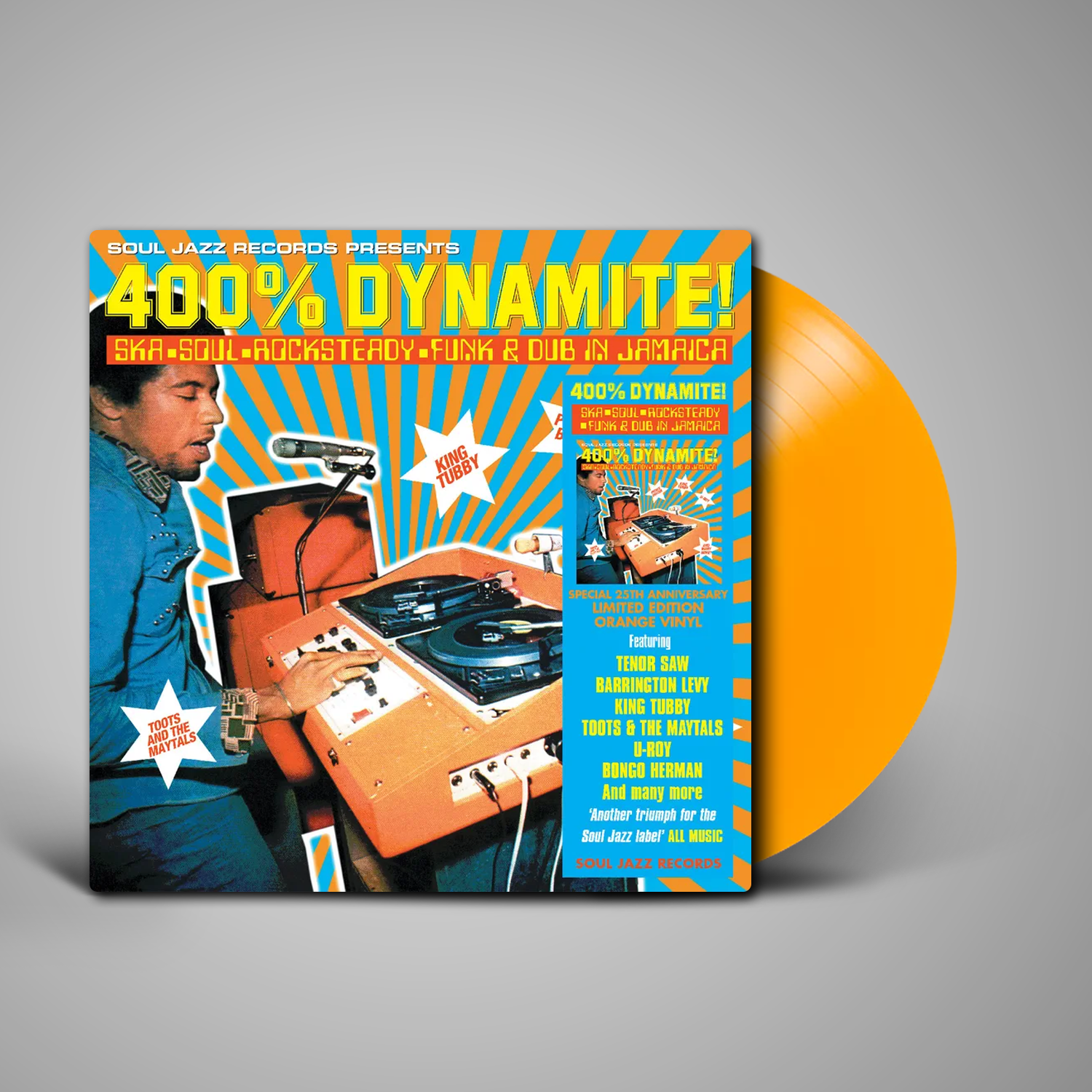 最終 名盤 soul jazz records /LP jamaica funk Various Artists - Soul Jazz Records Presents 100% Dynamite