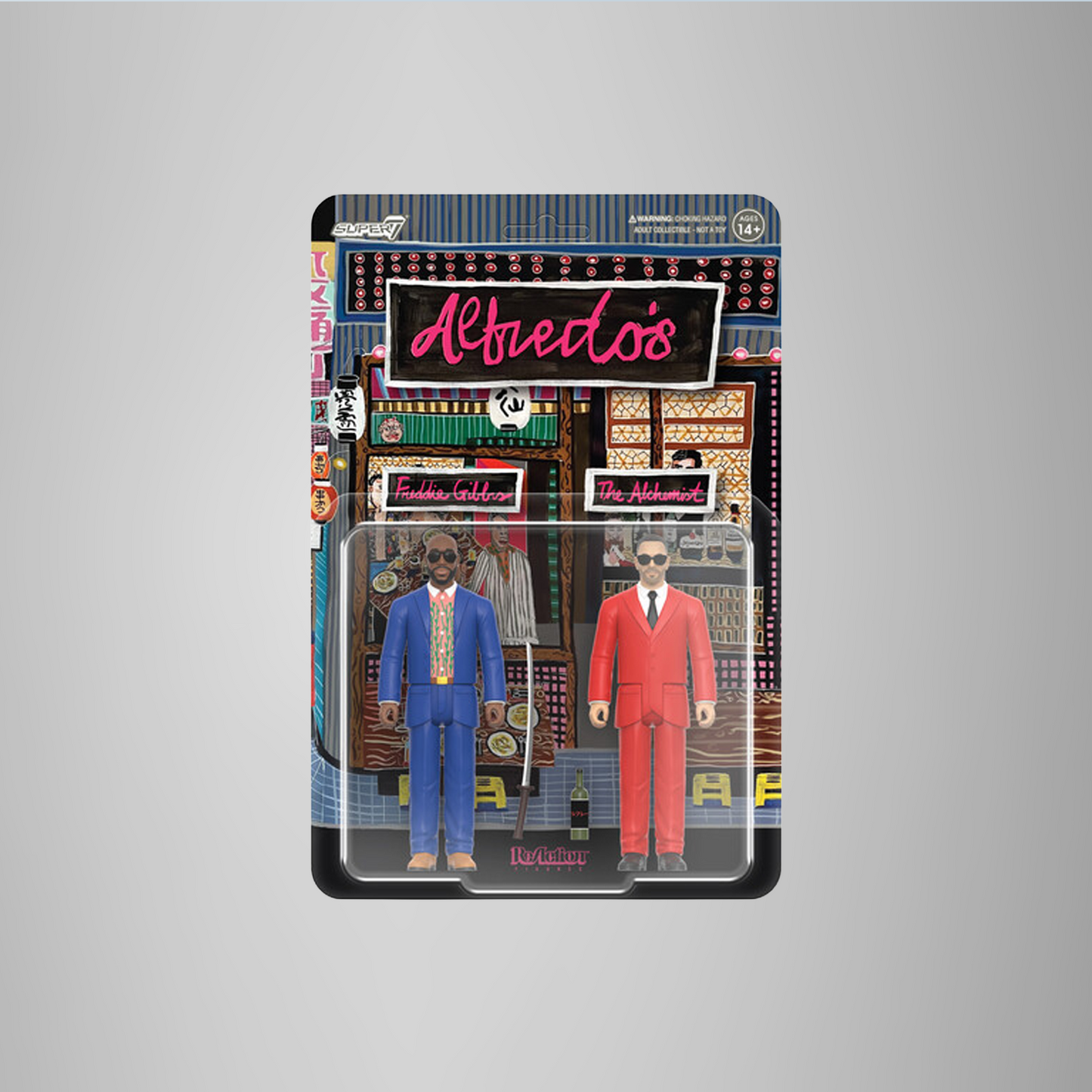 Super7 - Freddie Gibbs and The Alchemist ReAction Figures Wave 1 Alfredo