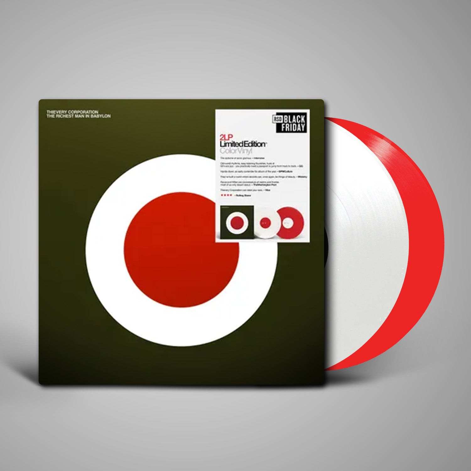 Thievery Corporation - The Richest Man In Babylon – Resident Vinyl
