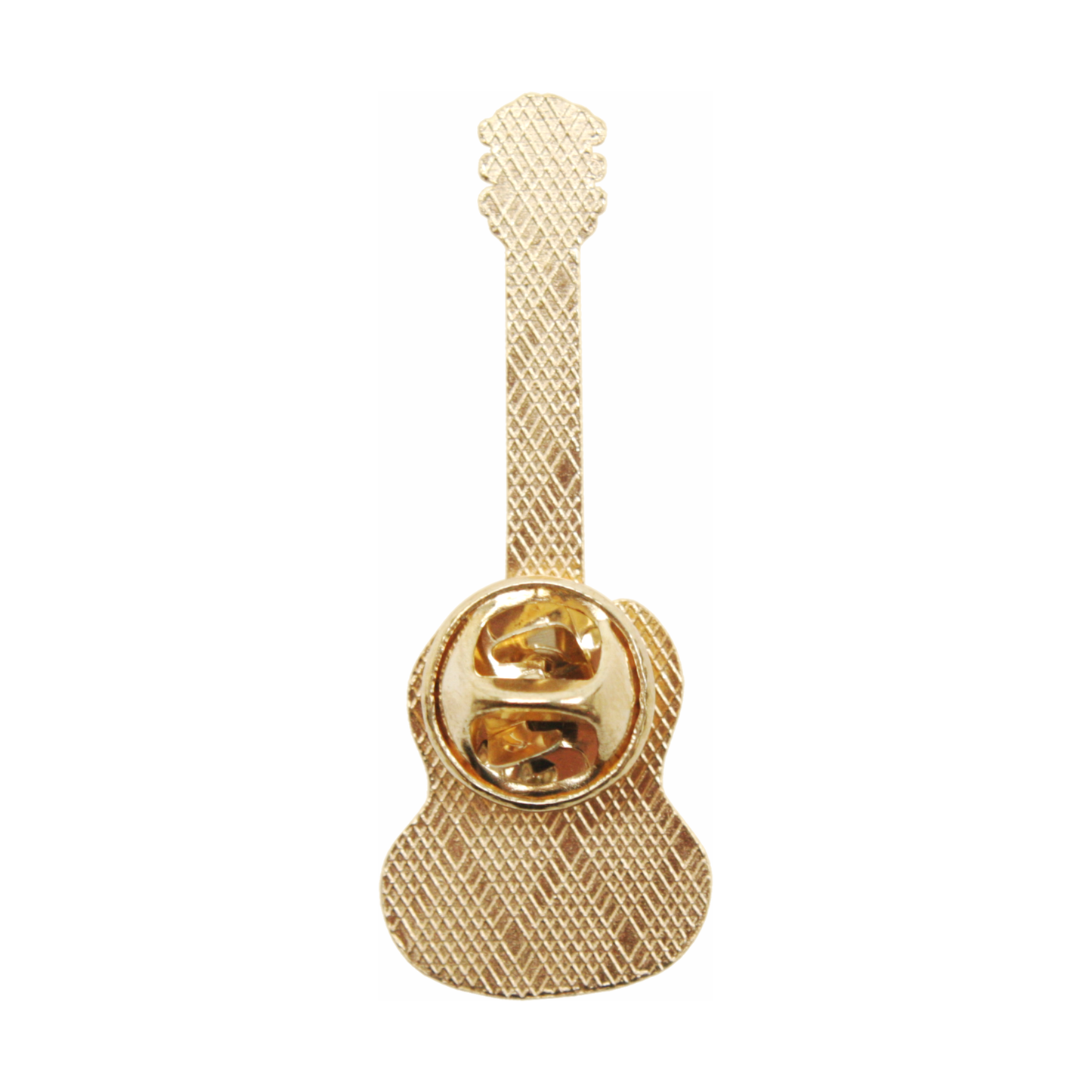 Guitar - Red, Gold And Black - Enamel Pin