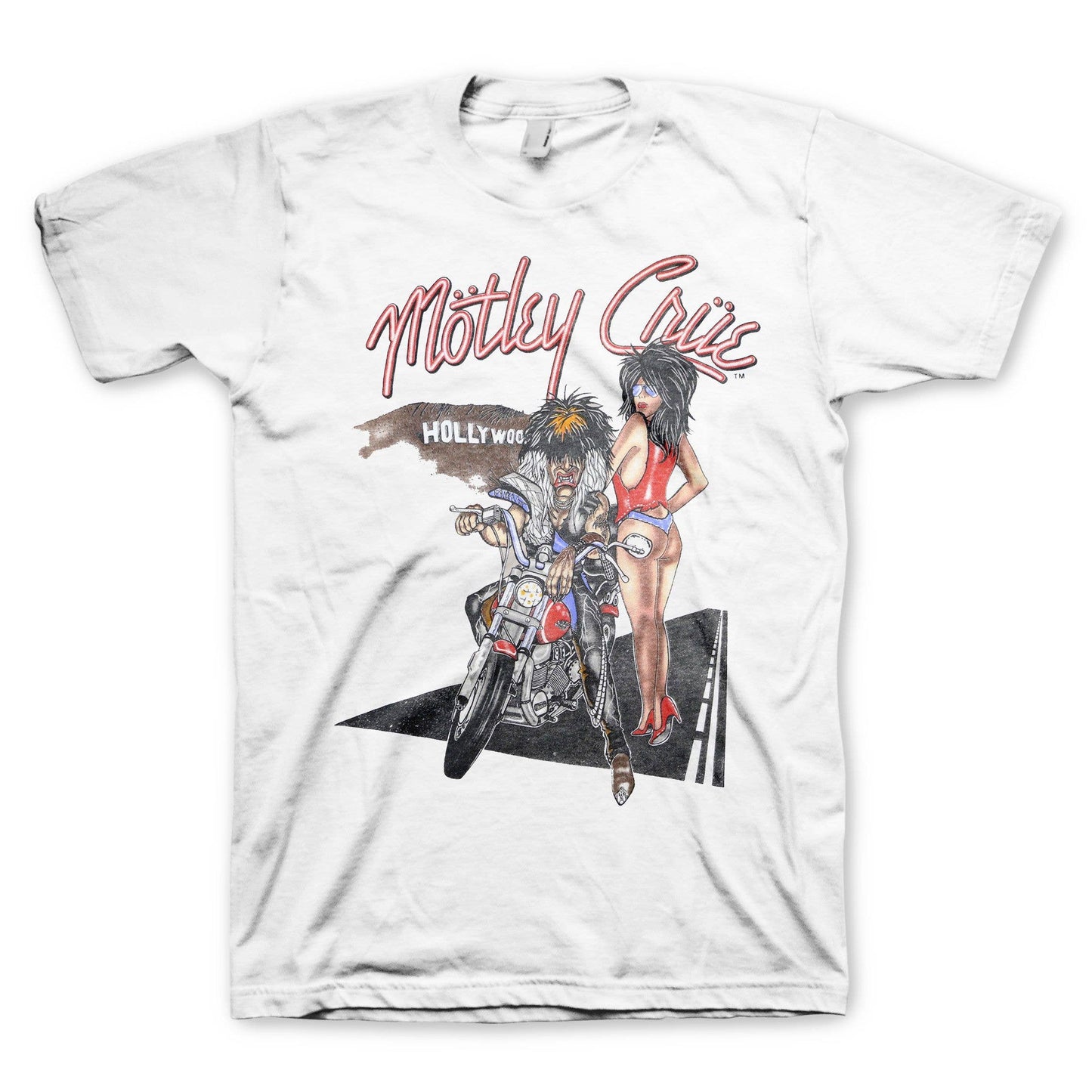 Motley Crue - Alister Motorcycle 87 (T-Shirt)