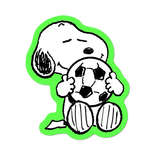 Soccer Snoopy - Die-Cut Sticker (World Cup)