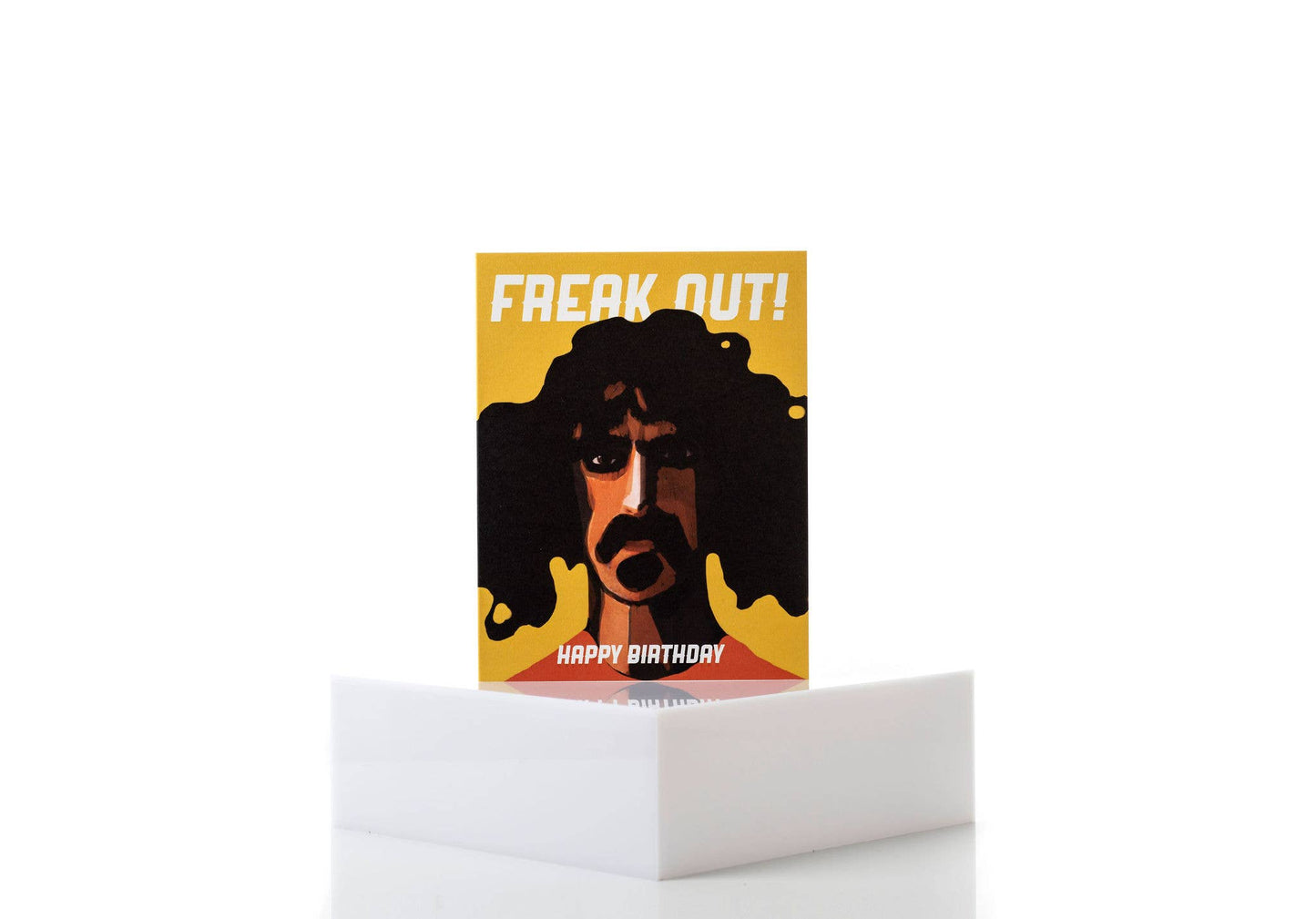 Freak Out! / Frank Zappa Birthday Card Music 70s Pop Art