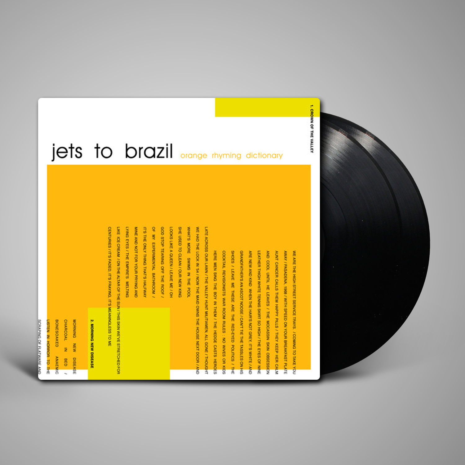 Jets To Brazil Orange Rhyming Dictionary Resident Vinyl Jets to brazil orange rhyming dictionary resident vinyl