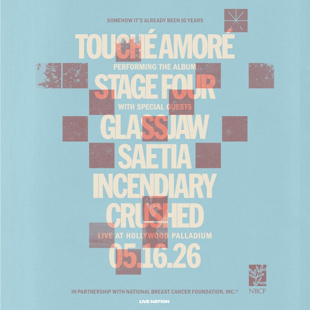 Touché Amoré @ Hollywood Palladium 5/16