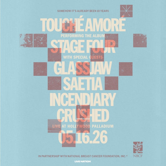 Touché Amoré @ Hollywood Palladium 5/16