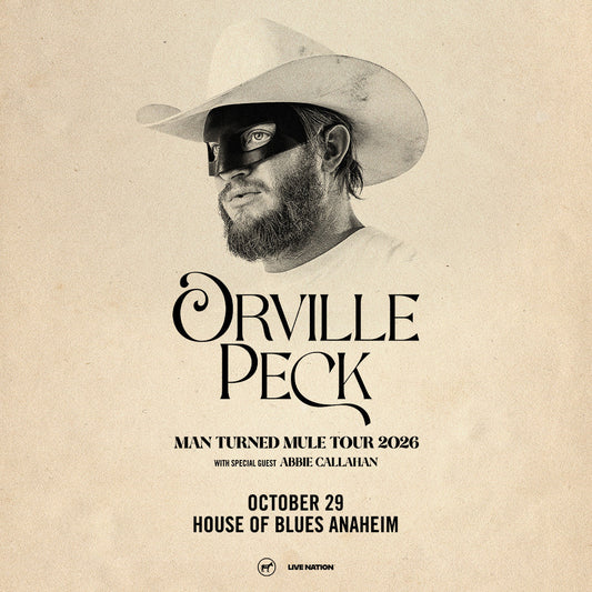Orville Peck @ House of Blues Anaheim 10/29