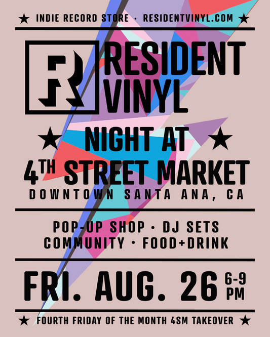 resident vinyl night poster