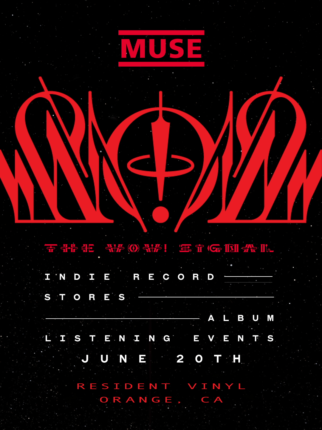 MUSE The Wow! Signal Advance Listening Event