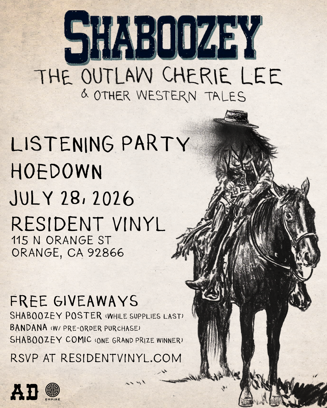 Shaboozey Listening Party Hoedown
