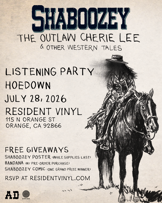 Shaboozey Listening Party Hoedown