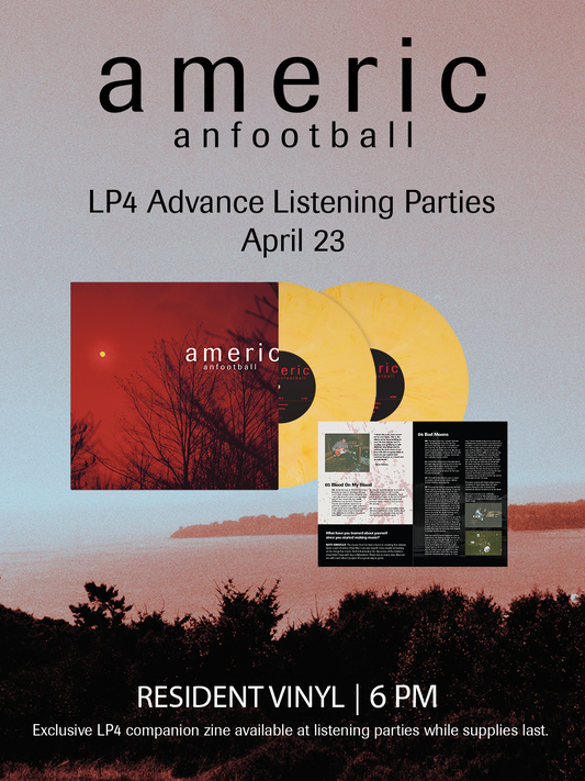 American Football Advance Listening Party