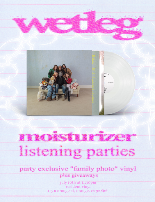 Wet Leg "moisturizer" Midnight Listening Party