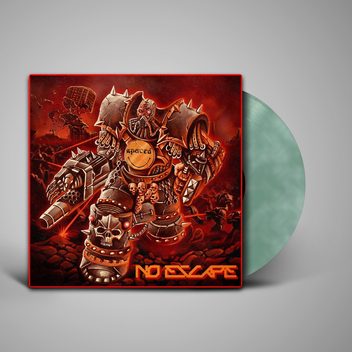 Spaced - No Escape (Indie Exclusive Coke Bottle / Oxblood w/ Black splatter) (LP)