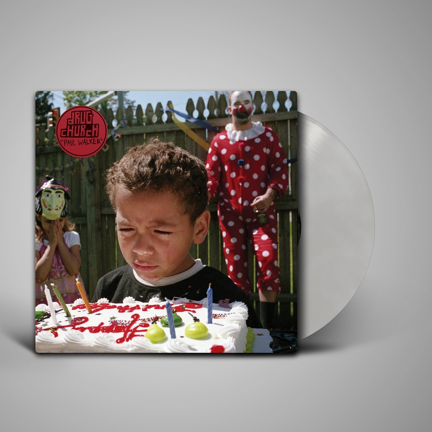 Drug Church - Paul Walker (Indie Exclusive Milky Clear/Red Quad w/ White Splatter) (LP)