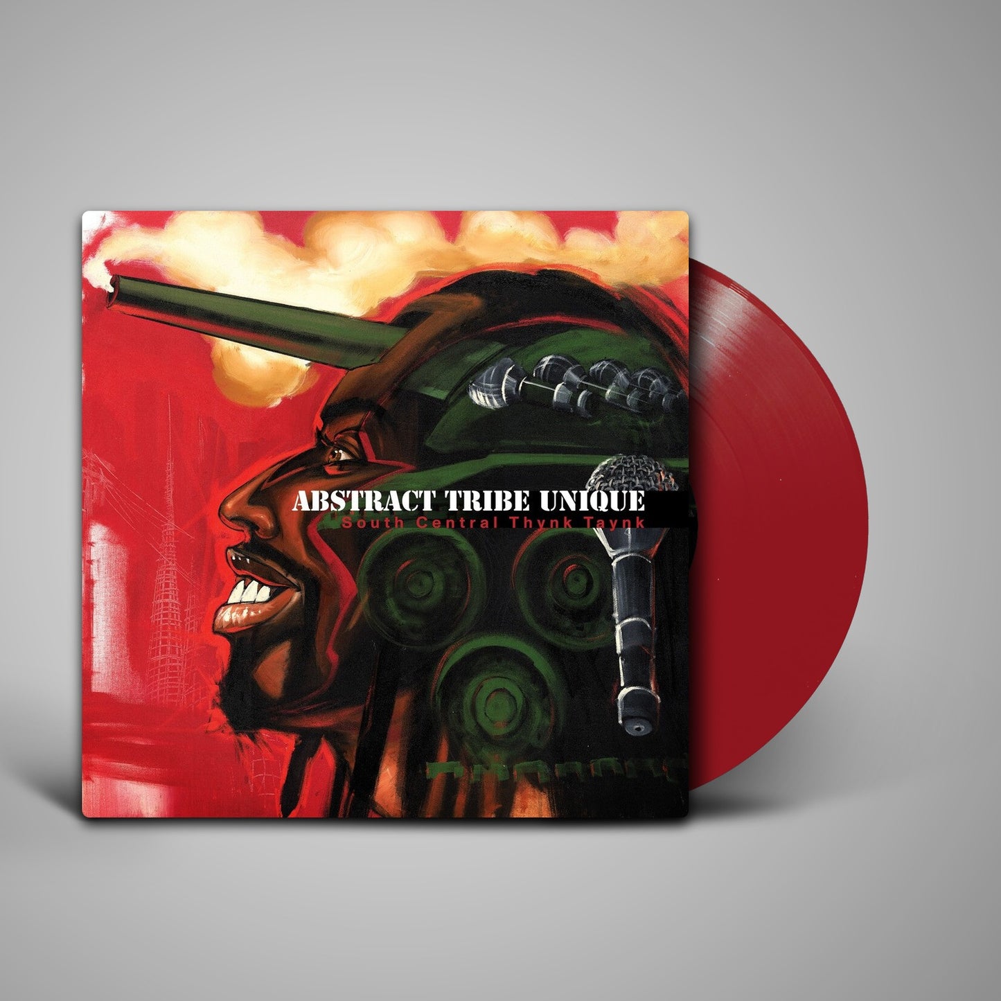 Abstract Tribe Unique - South Central Thynk Taynk - Red [Colored Vinyl] (Red) (LP)