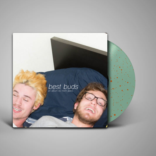 Mom Jeans. - Best Buds (Mint with Orange Splatter) (LP) (PRE-ORDER)