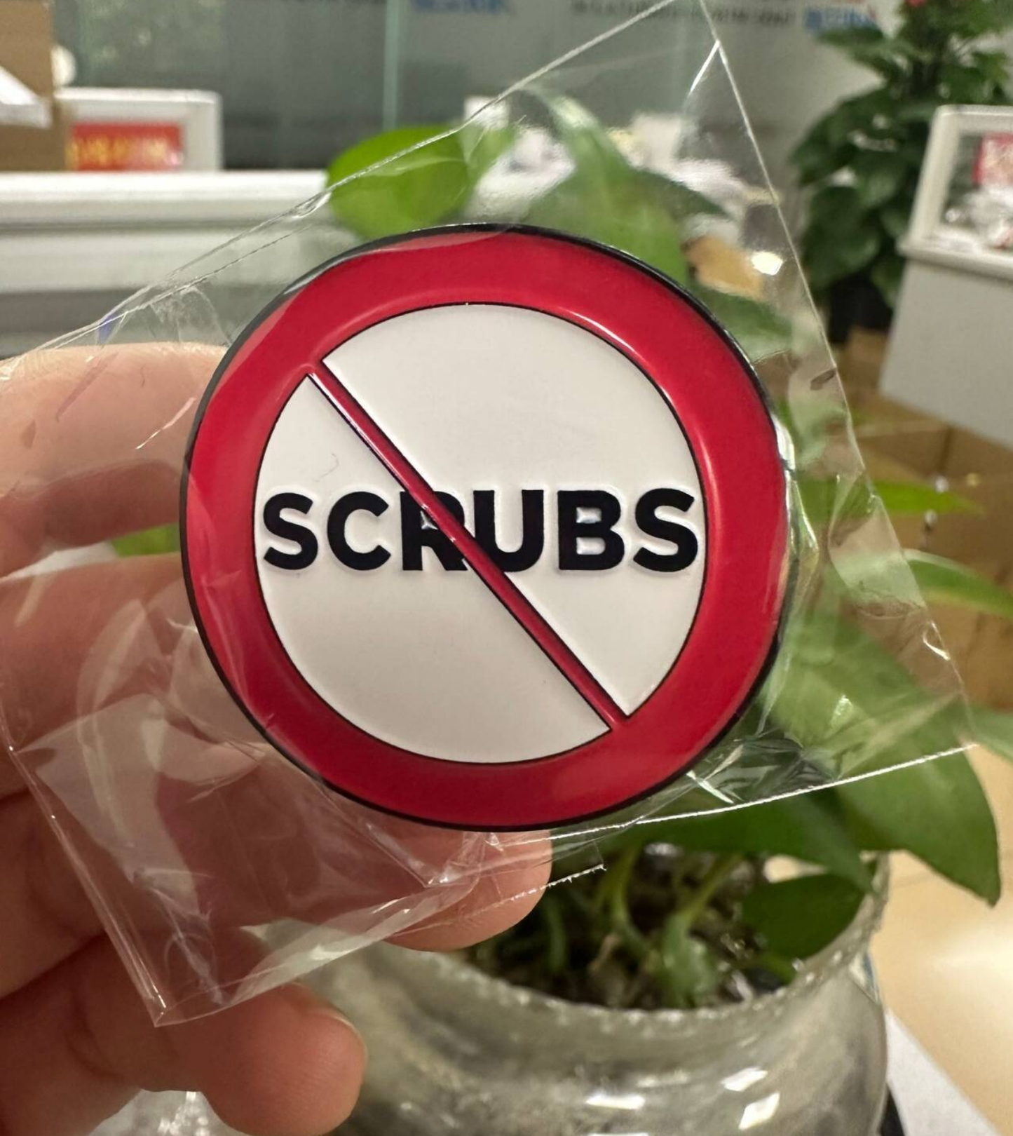 No Scrubs - TLC Pin