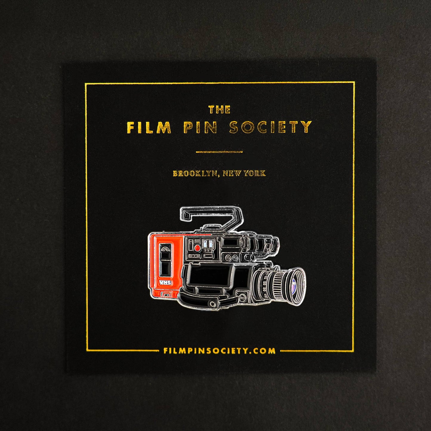 Retro 80s VHS Camera Enamel Pin