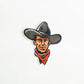 Old West Cowboy Vinyl Sticker Three-Pack - Western Theme