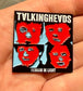 Talking Heads Remain In Light - Enamel Pin