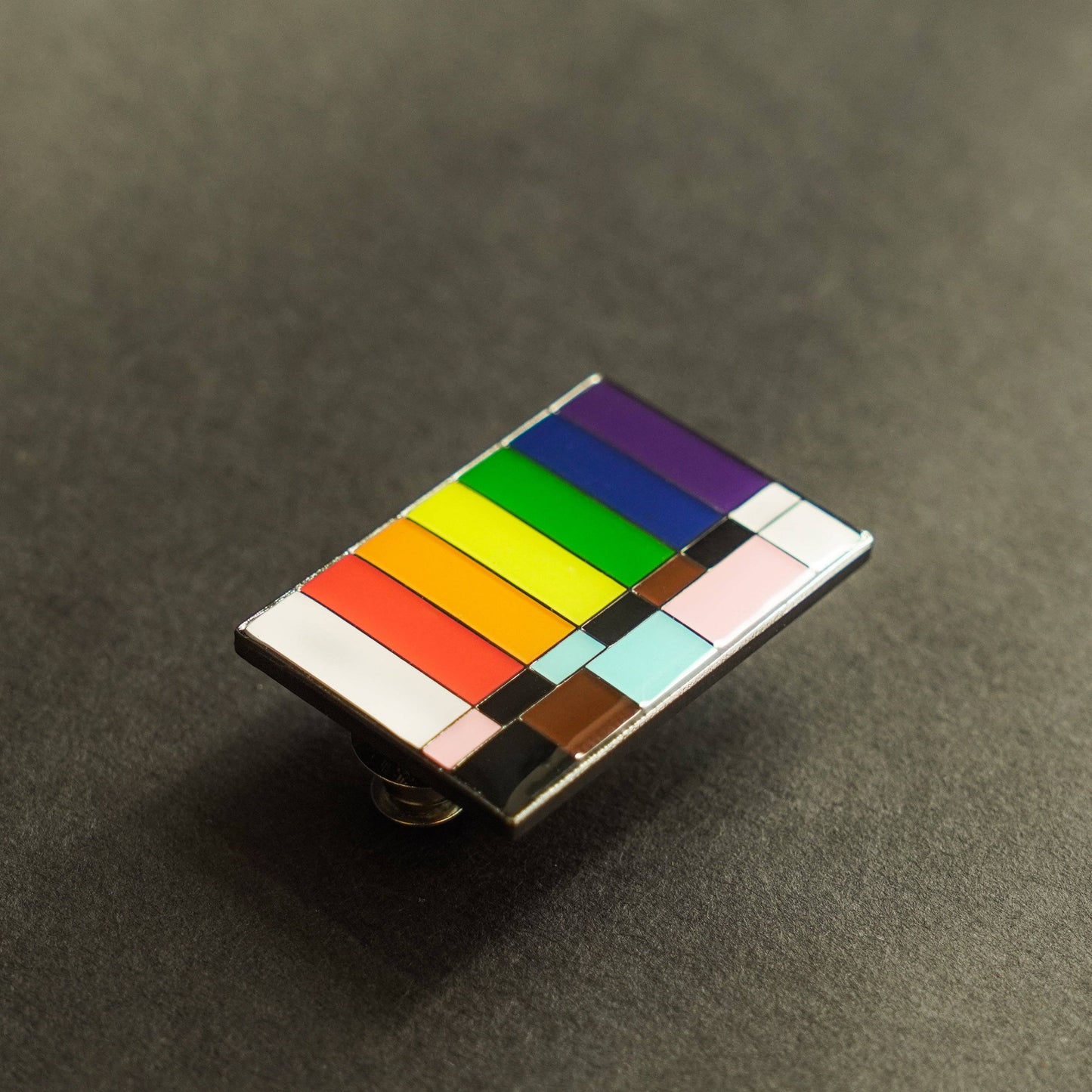 Color Bars and Tone LGBTQ+ Pride Pin