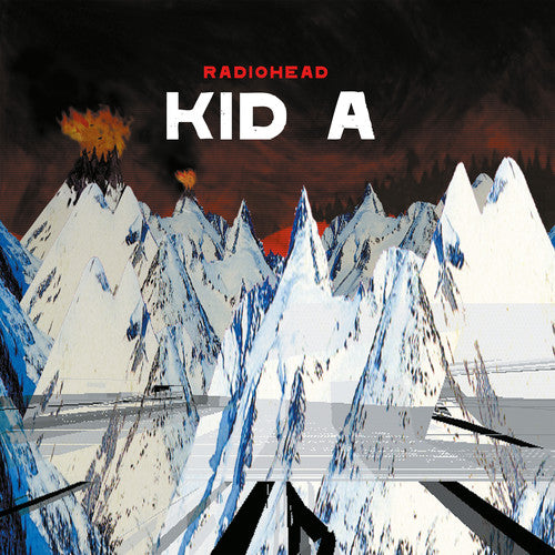 the album cover for Radiohead - Kid A