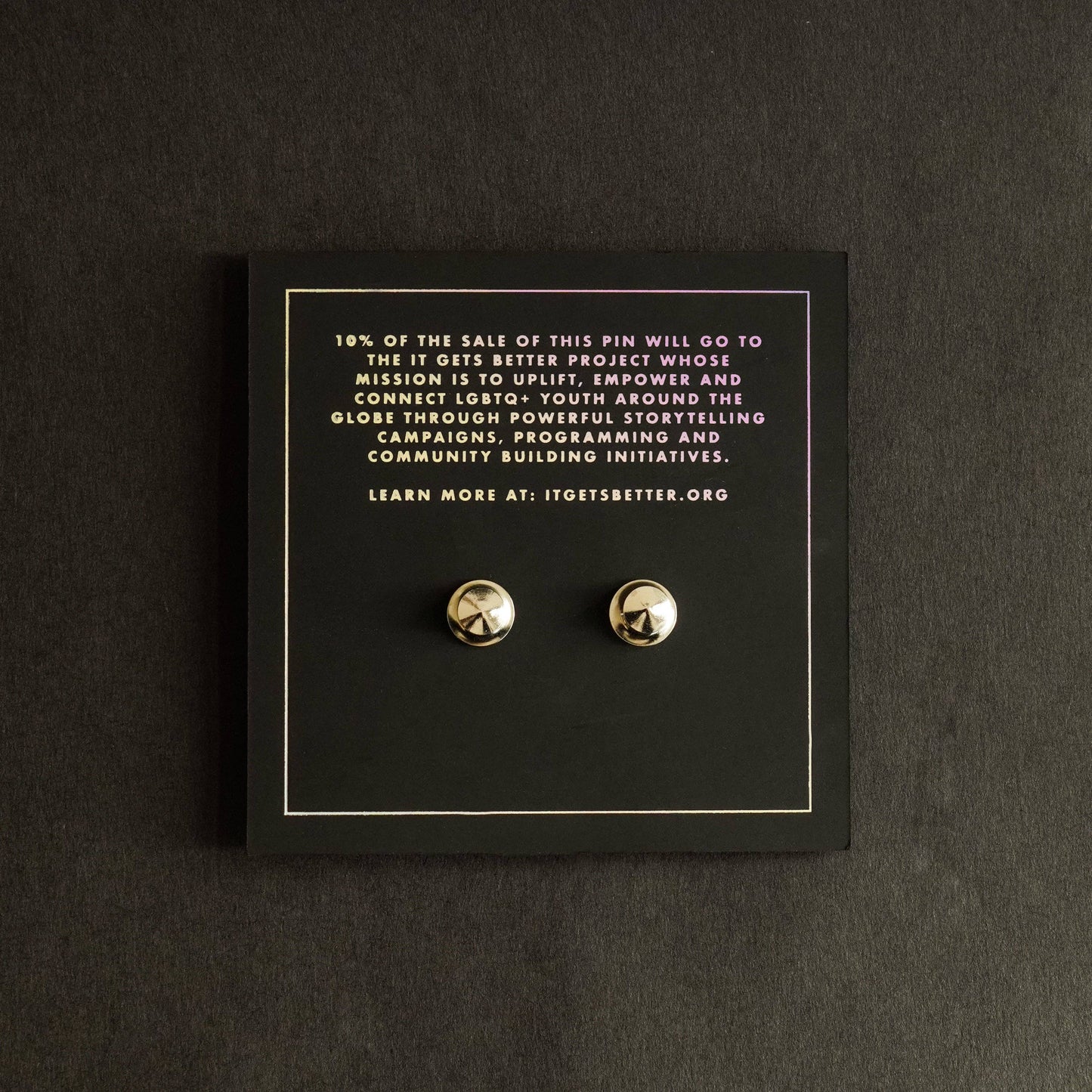 Color Bars and Tone LGBTQ+ Pride Pin