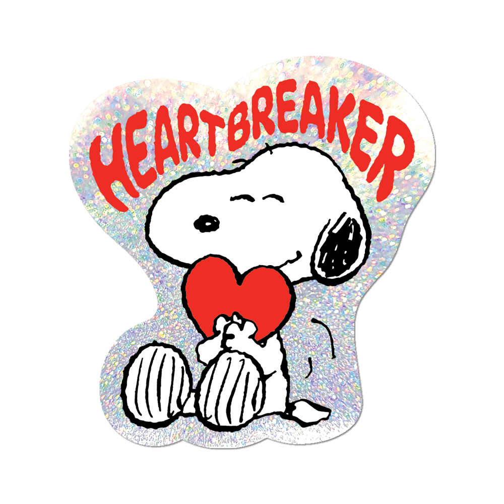 Heartbreaker By Snoopy - Die-Cut Sticker (Valentines)
