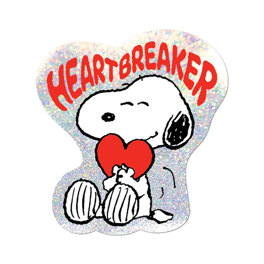 Heartbreaker By Snoopy - Die-Cut Sticker (Valentines)