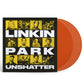 the album cover for Linkin Park - Unshatter Film Soundtrack - Live in Sao Paulo [Indie / D2C Exclusive Translucent Orange]