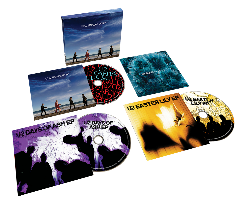 U2 - Carnaval De Luz (Deluxe Box Set) (3 CD) (PRE-ORDER) – Resident Vinyl