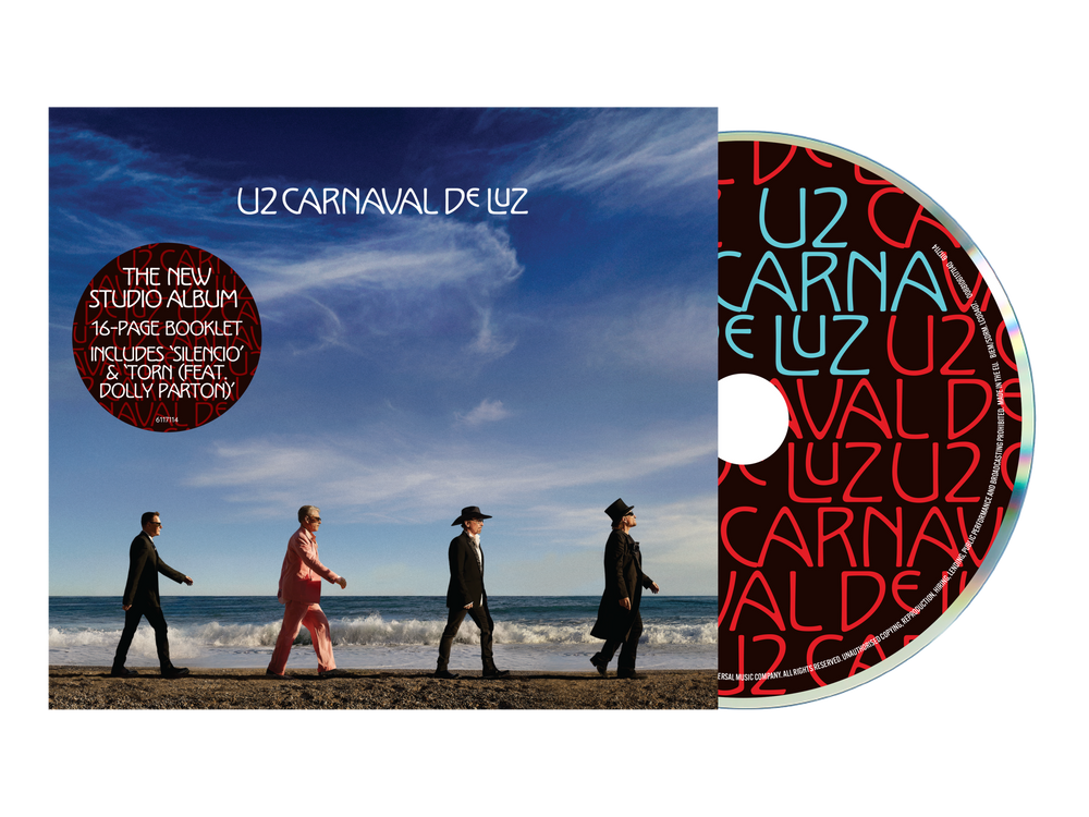 U2 - Carnaval De Luz (CD) (PRE-ORDER) – Resident Vinyl