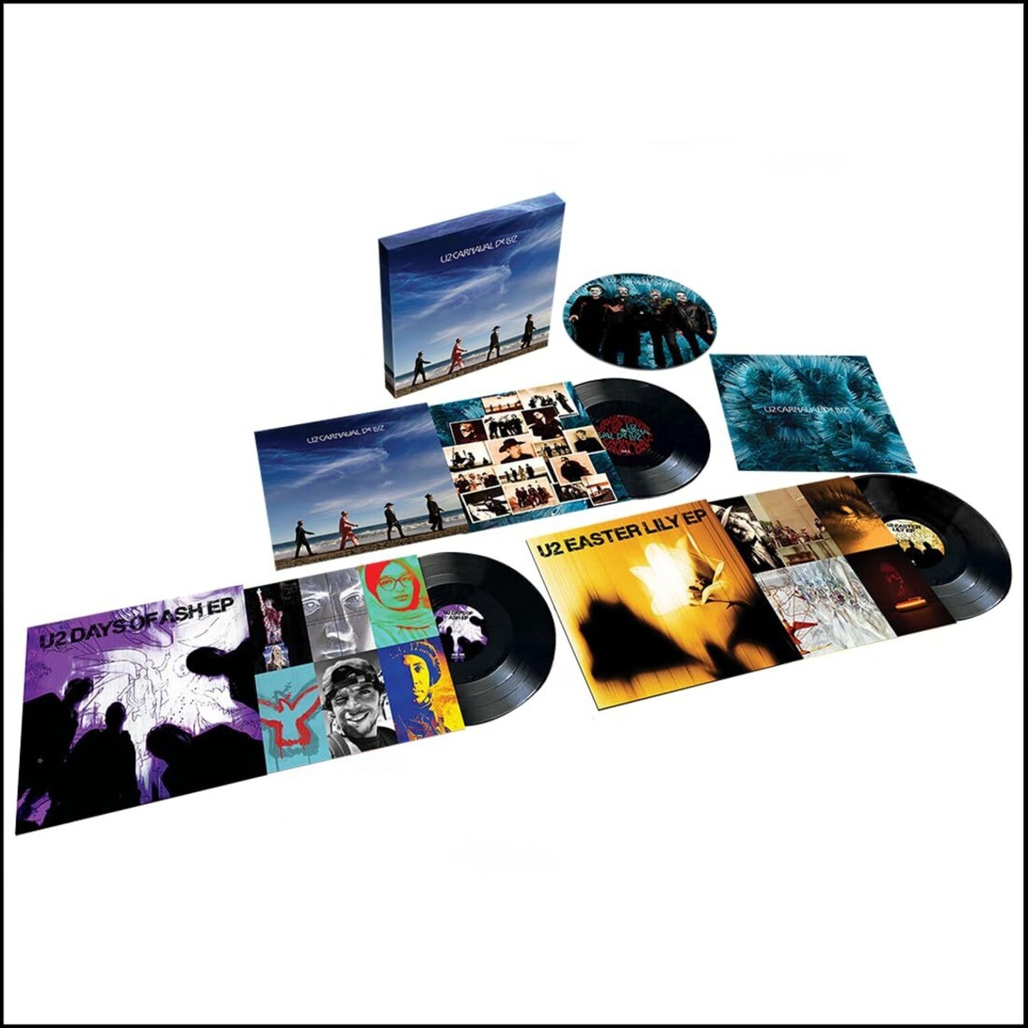U2 - Carnaval De Luz (Deluxe Box Set) (3 LP) (PRE-ORDER) – Resident Vinyl