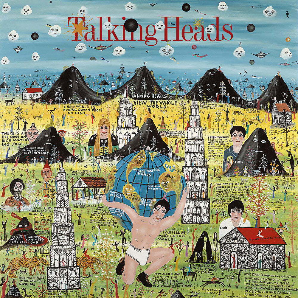 the album cover for Talking Heads - Little Creatures