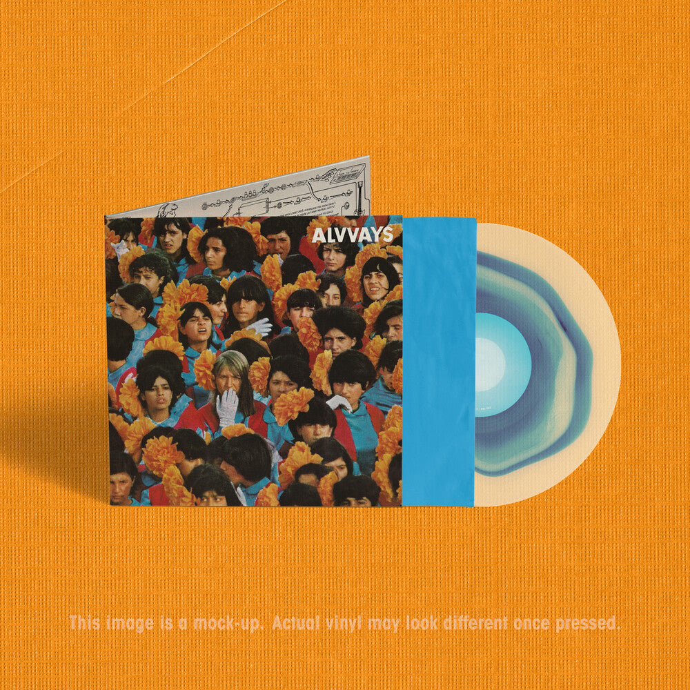 the album cover for Alvvays - Alvvays (10th Anniversary) (Blue) (Bonus Track)